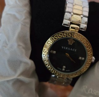 Orologio Versace Donna Nero e Oro