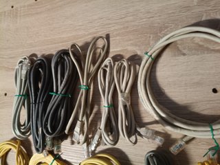 Lote 12 Cables Ethernet Varias Medidas