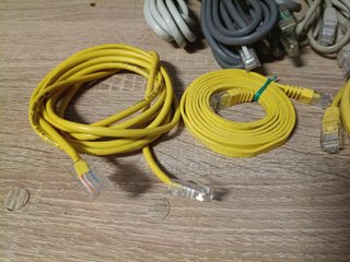 Lote 12 Cables Ethernet Varias Medidas