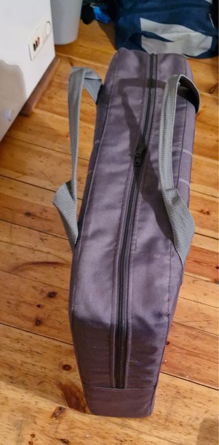 Cuna de viaje BabyBjorn gris