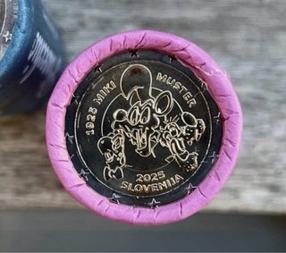 Moneda 2€ Eslovenia 2025 Miki Muster
