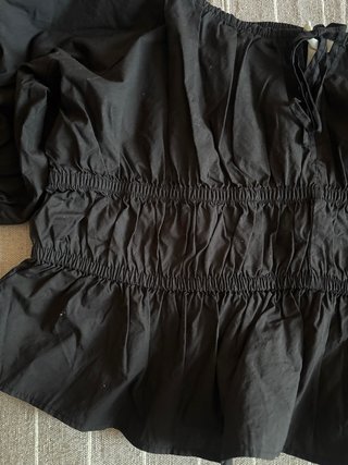 Top H&M Negro Talla XL