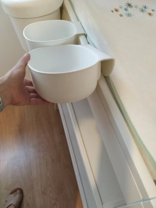 Mueble cambiador bebé blanco con accesorios