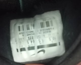 Zapatillas Nike Negras y Blancas