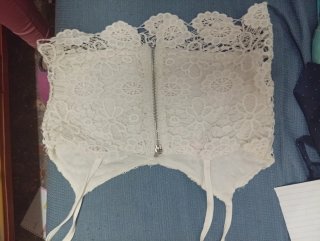 Crop top encaje Xin Yi Talla S