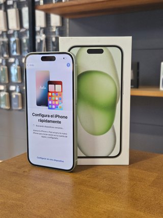 IPHONE 15 256GB VERDE BATERIA 100%