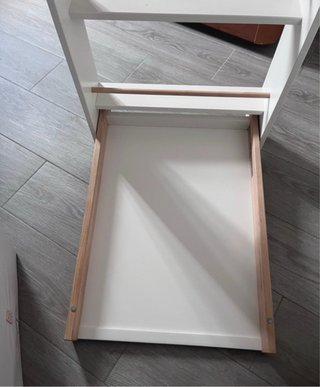 Cambiador Bebé Pared Plegable Madera Essentiel