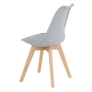 Pack 4 Sillas Nórdicas Comedor Gris