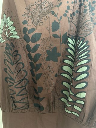 Camicia Cocoon Marrone Taglia Unica