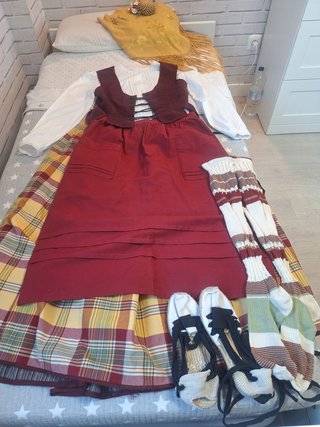 Traje Baturra Labradora Bordado