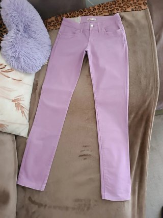 Liu Jo Pantalone Donna Lilla Vita Bassa