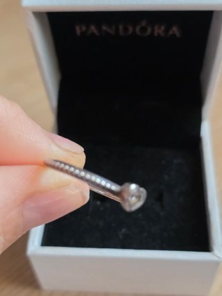 Anello Pandora Cuore Misura 54