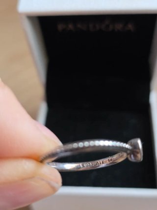 Anello Pandora Cuore Misura 54