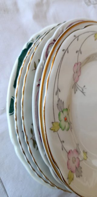 6 dessert vintage