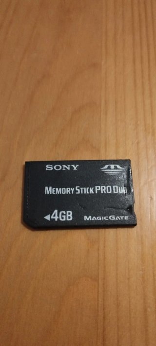 Sony Memory Stick PRO DUO 4GB