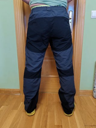 Pantalón Trangoworld Negro/Gris