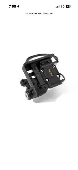 Soporte móvil moto BMW