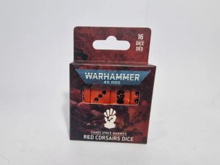 Warhammer 40,000 Dados Red Corsairs