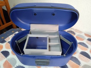 2 Bolsos de mano rígido Samsonite azul