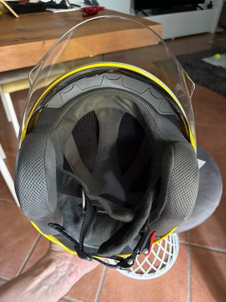 Casco Jet Giallo Dainese