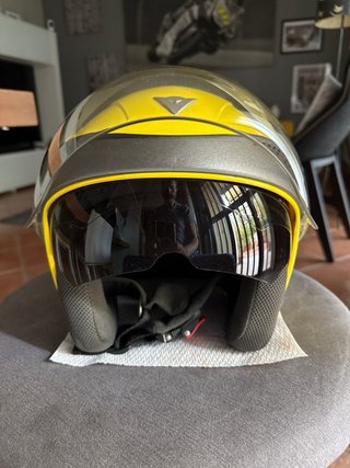 Casco Jet Giallo Dainese