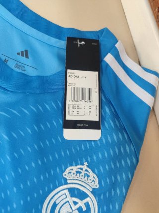Camiseta Real Madrid Adidas Azul Talla l