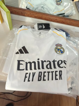 Camiseta Real Madrid Adidas Azul Talla l
