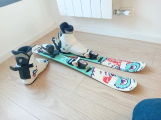 Esquís y Botas Niños T.30 Wedze