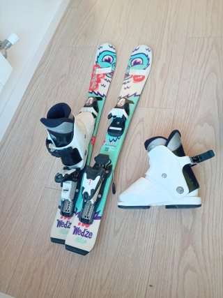 Esquís y Botas Niños T.30 Wedze
