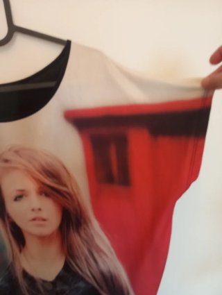 Camiseta Estampada Mujer Talla Única