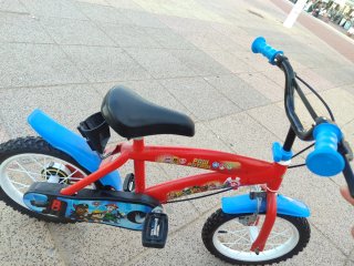 Bicicleta Paw Patrol niño 3-5 años
