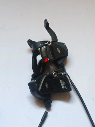 Kit comandi, leve e deragliatore Shimano Deore LX