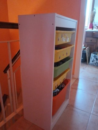 Mueble organizador con 4 cajones