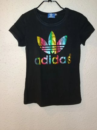 Camiseta Adidas Originals Logo Trifolio Metalizado