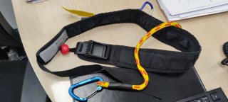 Cinturón de rescate para kayak