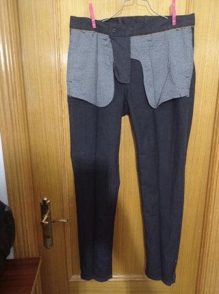 Pantalones Zara Slim Fit Hombre Talla M Gris