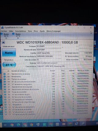 Disco Duro WD 10TB NAS Red WD101EFBX