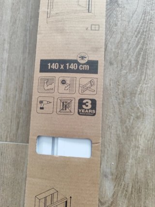 Mosquitera enrollable 140x140cm Leroy merlin