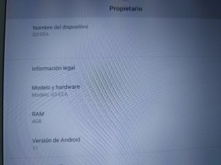 Tablet Facetel 4GB Dorada y Blanca