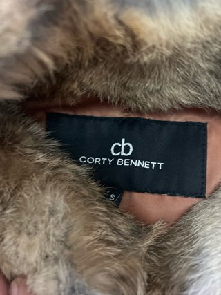 Chaleco Corty Bennett Piel Conejo Talla Única