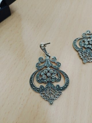 Pendientes Plata Vintage