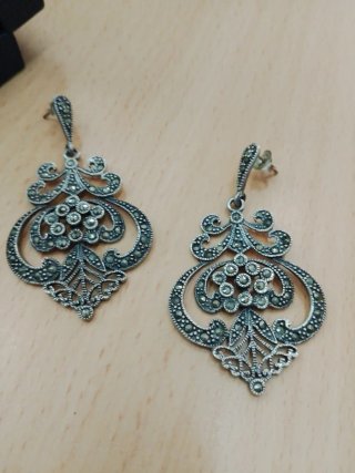 Pendientes Plata Vintage