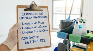 Servicios de limpieza economico en Madrid