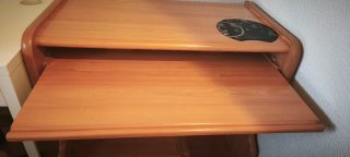 Escritorio ordenador madera + silla de REGALO