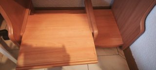 Escritorio ordenador madera + silla de REGALO