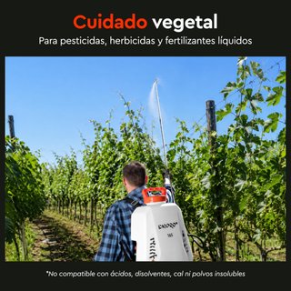 Pulverizador a Batería 16L Mochila Eléctrica 12V