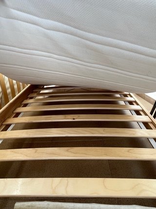 2 Letti Singoli IKEA con Materassi MALVIK