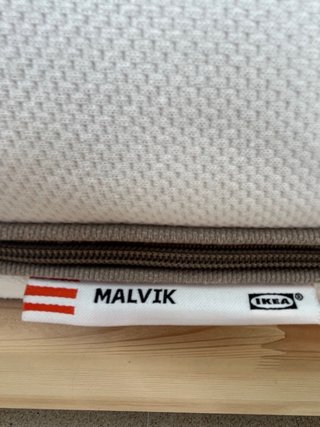 2 Letti Singoli IKEA con Materassi MALVIK