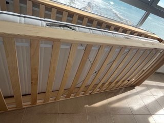 2 Letti Singoli IKEA con Materassi MALVIK