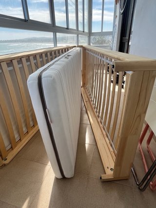 2 Letti Singoli IKEA con Materassi MALVIK